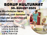 Mød Køge Musikskole fredag d. 30.august på Borup Kulturnat