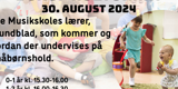 Mød Køge Musikskole fredag d. 30.august på Borup Kulturnat